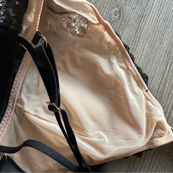 The Lover | Lace Bralette | Blackout Black - XL - Picture 7 of 9